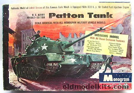 Monogram 1/35 M48 A2 Patton Tank Four Star, PM37-198 plastic model kit
